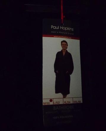 NIEUW Maat 50/M Heren Badjas van het merk: Paul Hopkins het  beschikbaar voor biedingen