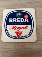 Oud Breda bier 3 hoefijzers bierviltje, Verzamelen, Ophalen of Verzenden