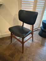 Vintage Deense Mid-Century Teak Design Stoel – jaren ’60, Huis en Inrichting, Stoelen, Ophalen, Gebruikt, Bruin, Eén