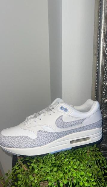 Nike Air Max 1 '87 Safari Summit White Phantom maat 44.5 beschikbaar voor biedingen