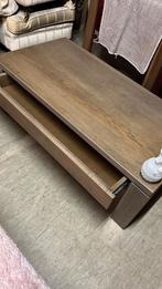 Salontafel met lade, Ophalen, Gebruikt, 100 tot 150 cm, Minkmaatstraat
