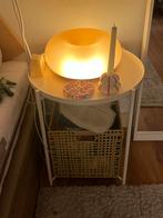 Ikea Nachtkastje, Minder dan 55 cm, Gebruikt, Metaal of Aluminium, Rond