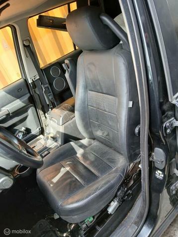 Stoel Zwart Leer armsteun Land Rover Discovery 3 Zetel beschikbaar voor biedingen