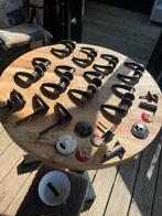 Bakeliet deurklinken en vrij/bezet., Antiek en Kunst, Curiosa en Brocante, Ophalen of Verzenden