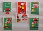 6 lucifersmerken met reclame Heineken, Ophalen of Verzenden, Zo goed als nieuw, Luciferdoosjes of -merken