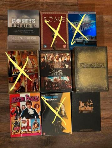 DVD boxen beschikbaar voor biedingen