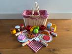 Houten Picknickmand Speelset, Kinderen en Baby's, Speelgoed | Houten speelgoed, Ophalen, Zo goed als nieuw, Overige typen