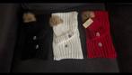 Moncler sjaal met muts compleet, Ophalen of Verzenden, Zo goed als nieuw, Overige maten, Muts