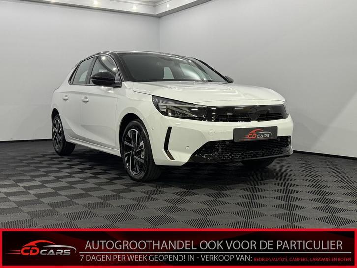Opel Corsa 1.2 GS Line Half leder, Camera, Apple carplay, Vi, Auto's, Opel, Bedrijf, Te koop, Corsa, ABS, Achteruitrijcamera, Airbags
