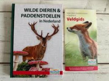 wilde dieren en paddenstoelen in nederland +veldgids beschikbaar voor biedingen