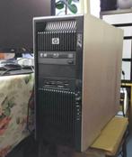 HP Z800 CPU 12 Core RAM 60GB SSD 250GB+HDD 2TB NVidia 4GB, Computers en Software, Desktop Pc's, 64 GB of meer, Gebruikt, Intel Xeon