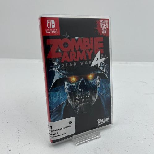 Nintendo Switch spel | Zombie Army Dead War 4, Spelcomputers en Games, Games | Nintendo Switch, Zo goed als nieuw, Shooter, 1 speler