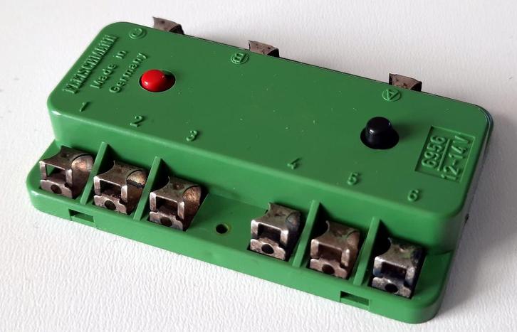 Fleischmann 6956: 2-polig schakelrelais (H0, N), Hobby en Vrije tijd, Modeltreinen | H0, Gebruikt, Overige typen, Gelijkstroom of Wisselstroom