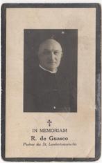 Rolduc Pastoor R. de Guasco 1872 Valkenburg + 1930 Maastrich, Verzamelen, Bidprentjes en Rouwkaarten, Verzenden, Bidprentje