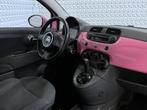 Fiat 500 1.2 Rosa AUTOMAAT Panoramadak / 150000km (2010), Auto's, Fiat, Euro 5, Stof, Gebruikt, Origineel Nederlands