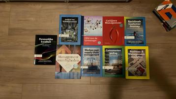Alle studieboeken ondernemerschap en retailmanagment!!