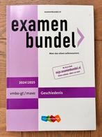 Examenbundel VMBO GT TL Geschiedenis 2024-2025, Ophalen of Verzenden, Gelezen, VMBO, Geschiedenis