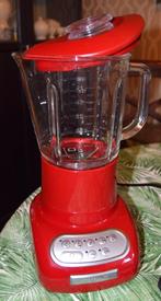 Te koop KitchenAid blender in de kleur rood, Ophalen, Zo goed als nieuw, Blender