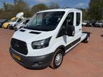 Ford Transit DC BE Trekker Euro 6 Trekgewicht 5.8 Ton Dubbel, Auto's, Achterwielaandrijving, Euro 6, 4 cilinders, Origineel Nederlands