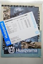 Husqvarna folder WRE TE 125 400 610 SM 610 S R *058, Ophalen of Verzenden, Overige merken