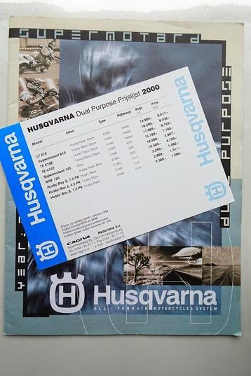 Husqvarna folder WRE TE 125 400 610 SM 610 S R *058 beschikbaar voor biedingen