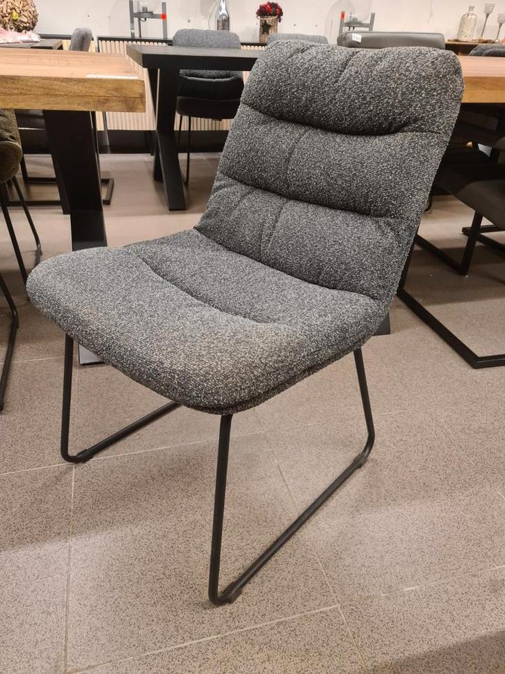 Nieuwe Eleonora Danica eetkamerstoel antraciet baquer €120ps, Huis en Inrichting, Stoelen, Nieuw, Vijf, Zes of meer stoelen, Hout