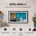 Echo Show 15 | Full HD 15.6" Smart Display met Alexa&Fire TV, Verzenden, Refurbished, 2 GB of meer, 12 inch of groter