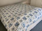 Sprei marjolein Bastin- vergeet mij nietjes, Huis en Inrichting, Wit, Overige typen, Tweepersoons, Ophalen of Verzenden