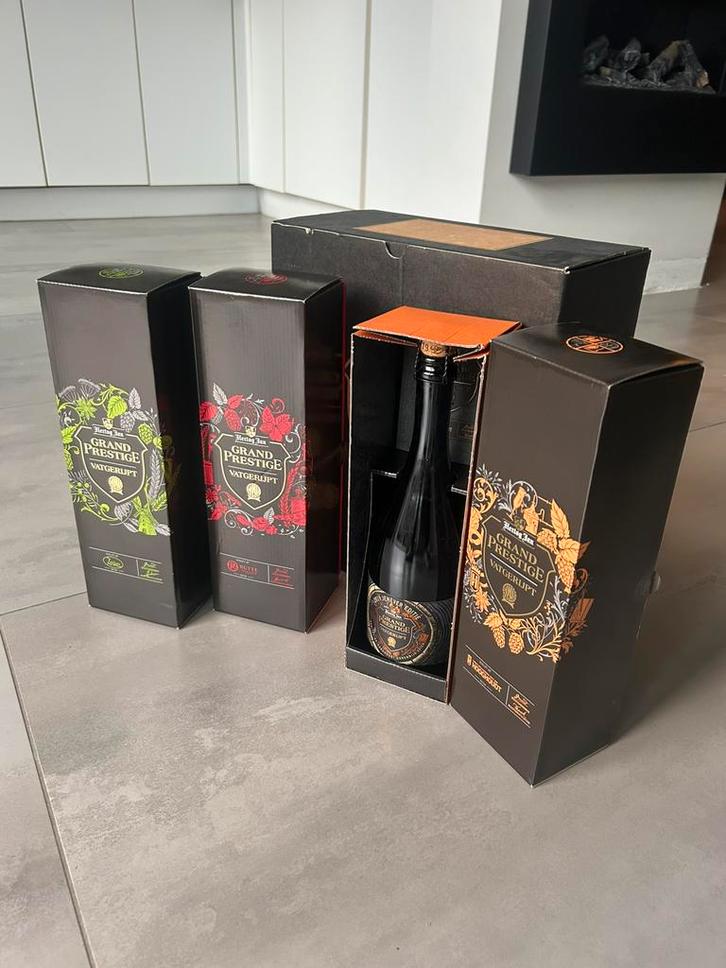 HertogJan Vatgerijpt Hooghoudt2019 jenever editie Lees tekst, Verzamelen, Biermerken, Nieuw, Flesje(s), Hertog Jan, Ophalen of Verzenden