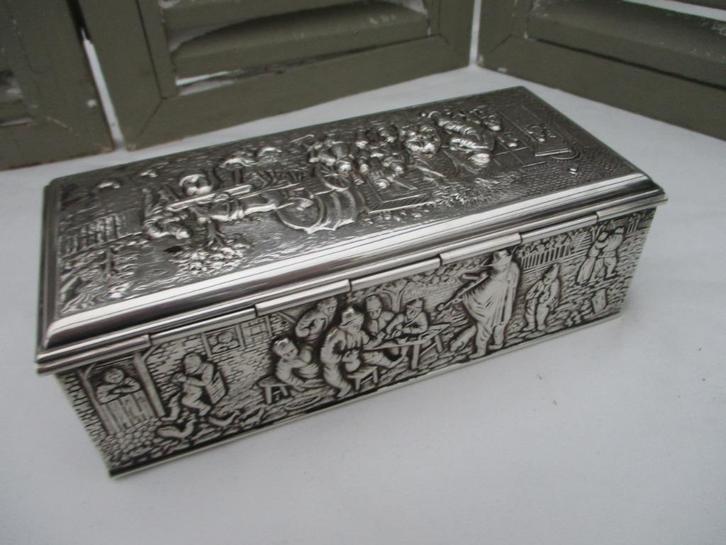 Verz Theedoos  van DE , jr 60,v.a 65,00e, Antiek en Kunst, Antiek | Goud en Zilver, Zilver, Ophalen of Verzenden