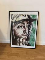 Mac Miller ingelijsd in glas, Antiek en Kunst, Ophalen of Verzenden