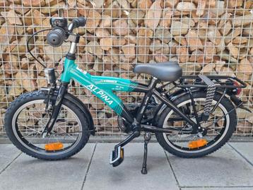Zgan 16" Alpina Yabber jongensfiets nagekeken (oa nw banden) beschikbaar voor biedingen