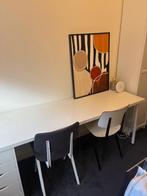 Bureau LAGKAPTEN met ladeblok ALEX 200x60 cm, Huis en Inrichting, Ophalen, Zo goed als nieuw, Bureau