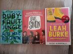 Love Simon, Leah Burke, Ruby fruit Jungle, LGBT young adult, Boeken, Ophalen of Verzenden, Zo goed als nieuw