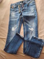 Heren Jeans   warm denim maat 30, Blauw, Ophalen of Verzenden, W33 - W34 (confectie 48/50), Gedragen