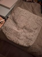 Kelim poef/kussen grijs/groen, Ophalen, Zo goed als nieuw, Grijs, Vierkant