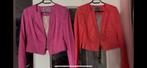 Steps korte blazer jasje colbert rood roze 36 S FOTOS!, Kort, Ophalen of Verzenden, Zo goed als nieuw, Steps