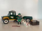 Playmobil boswachter met jeep en hond, Gebruikt, Ophalen of Verzenden, Los playmobil