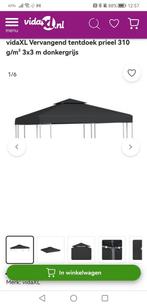 vervangend tentdoek met LOSSE windvang, Partytent, Minder dan 4 meter, Zo goed als nieuw, Minder dan 5 meter