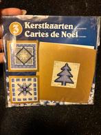 Compleet Borduurpakket - Kerstkaarten Maken, Hobby en Vrije tijd, Ophalen of Verzenden, Nieuw, Handborduren, Borduurpakket