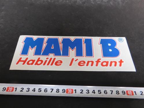 sticker logo MIAMI B habille l'enfant kinderkleding, Verzamelen, Stickers, Zo goed als nieuw, Bedrijf of Vereniging, Ophalen