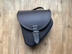 Motortas swingarm matzwart leder, Motoren, Ophalen of Verzenden, Nieuw