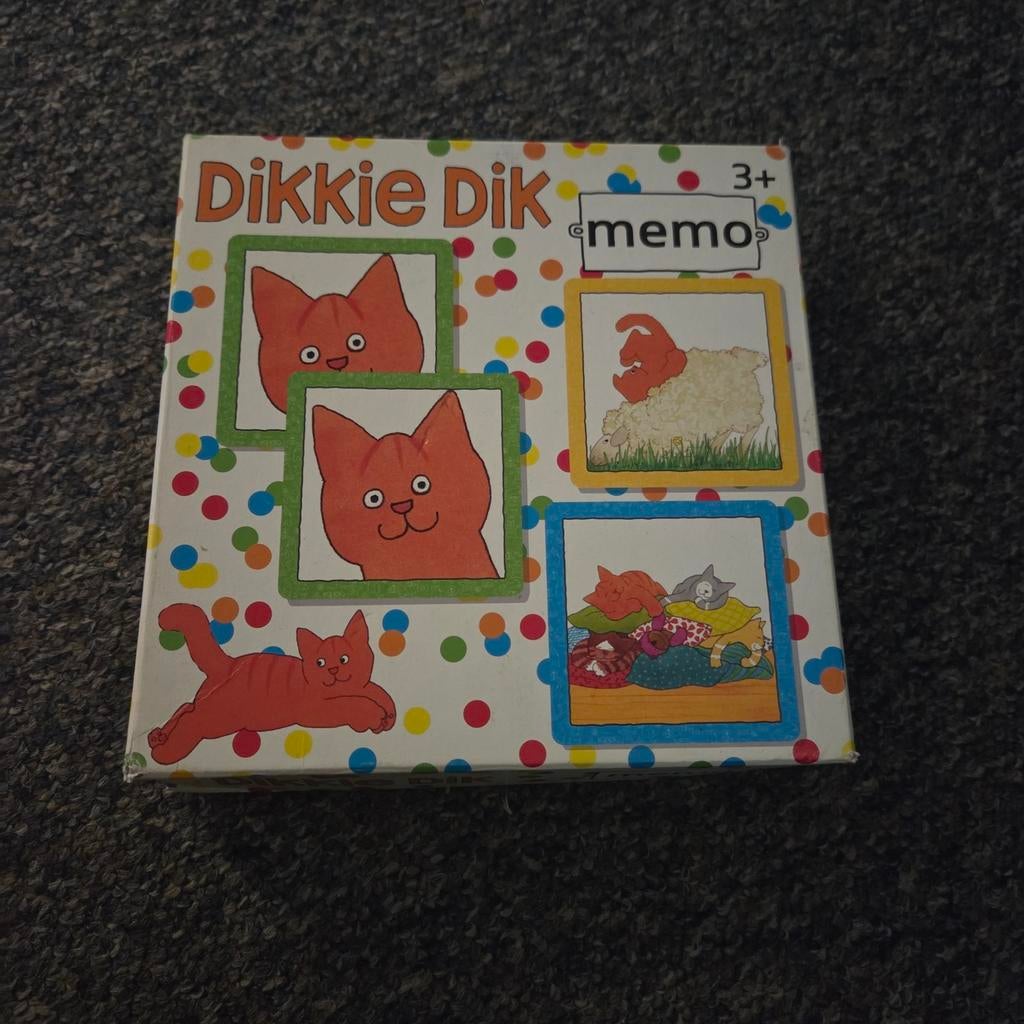 Dikkie Dik Memo Spel - Leuk en Leerzaam!, Ophalen of Verzenden, Zo goed als nieuw, Jongen of Meisje