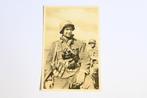 der gruppenfuhrer  foto ansichtkaart wehrmacht wo2 EK1 MP40, Verzamelen, Ophalen of Verzenden, Landmacht, Duitsland, Foto of Poster