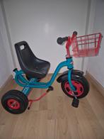 Vintage Puky Driewieler met Duwstang en mandje., Kinderen en Baby's, Speelgoed | Buiten | Voertuigen en Loopfietsen, Ophalen