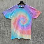 Pastel regenboog tie dye fret & maan t-shirt unisex maat XXL, Kleding | Dames, T-shirts, Overige kleuren, Maat 46/48 (XL) of groter