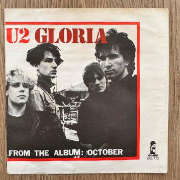 U2 Gloria 7” vinyl single 1981 Benelux Poprock New Wave beschikbaar voor biedingen