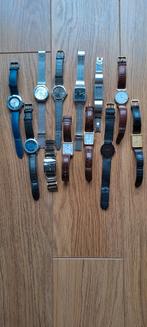 Diverse horloges, Staal, Gebruikt, Ophalen of Verzenden
