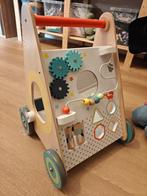 Houten Loopwagen, Kinderen en Baby's, Speelgoed | Babyspeelgoed, Ophalen, Zo goed als nieuw, Auto, Met geluid
