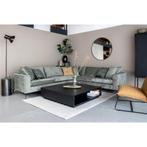 Moderne zwarte salontafel 100x100, Huis en Inrichting, Tafels | Salontafels, Ophalen, Vierkant, Zo goed als nieuw, Modern